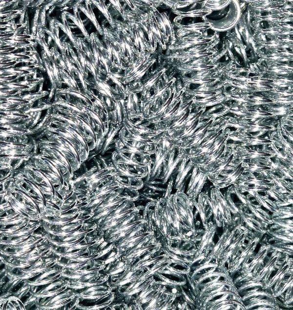 Clear zinc finished springs
