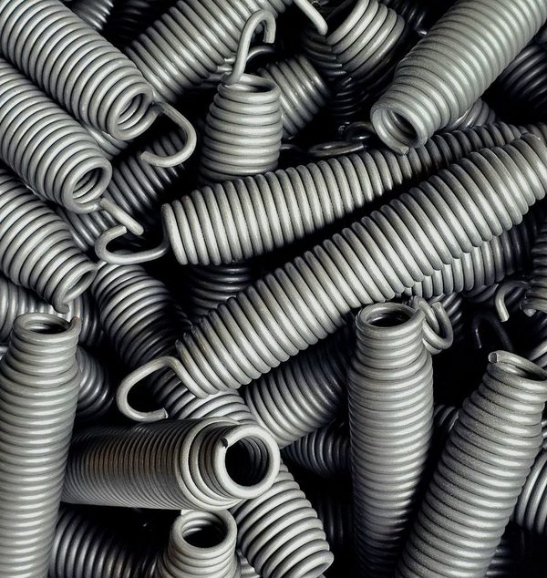 Phosphate finished springs