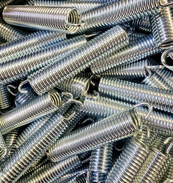 Tri clear finished springs